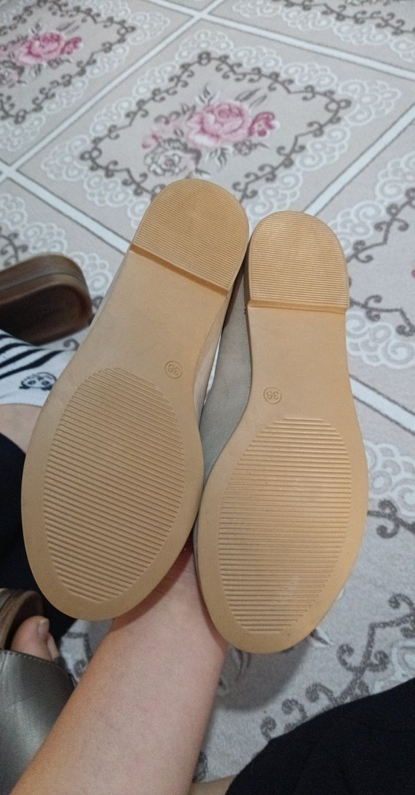 Bej Kadın Dolgu Topuklu Babet - Görsel 2