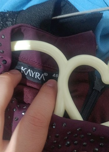 Bordo Nakışlı Uzun Kollu Uzun Elbise - Görsel 5