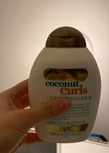 Ogx Kıvırcık Saçlar için Hindistan Cevizi Saç Kremi - Görsel 2