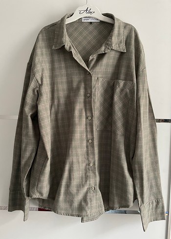 Lefties Düğmeli Uzun Kollu Kareli Kadın Gömlek - Görsel 2