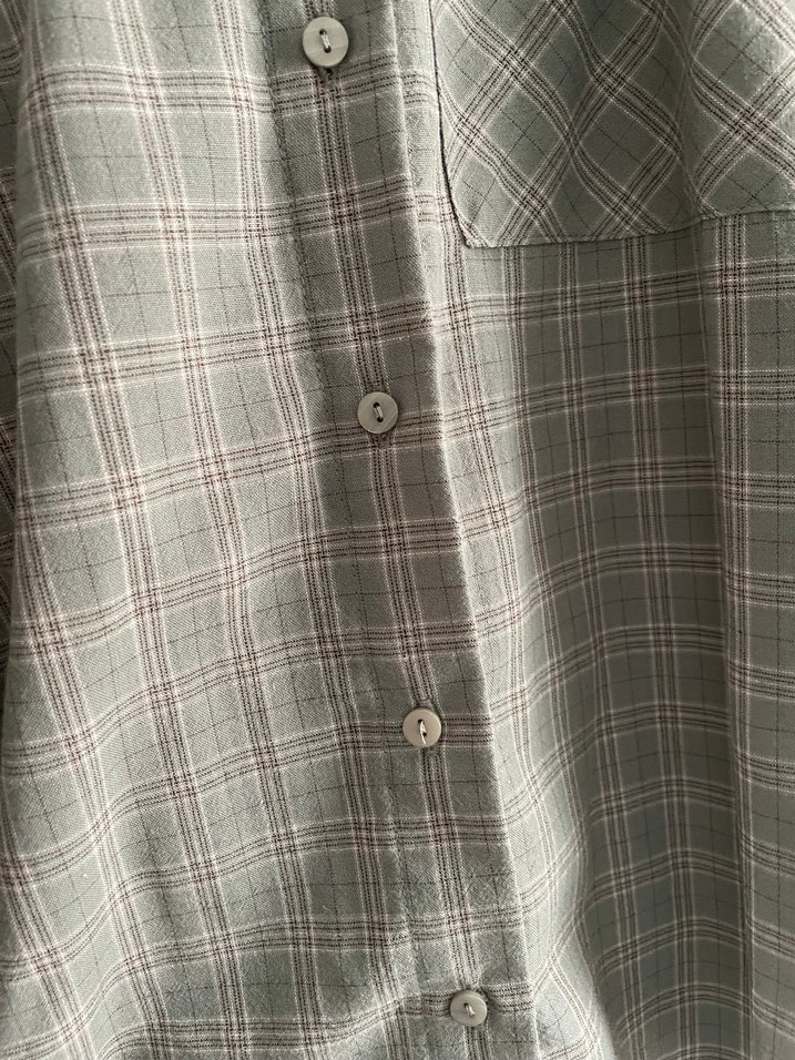 Lefties Düğmeli Uzun Kollu Kareli Kadın Gömlek - Görsel 3