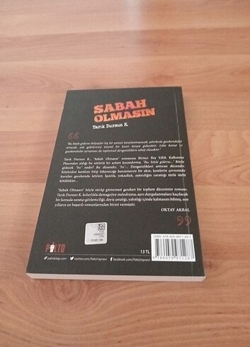  Sabah Olmasın, Tarık Dursun K.
