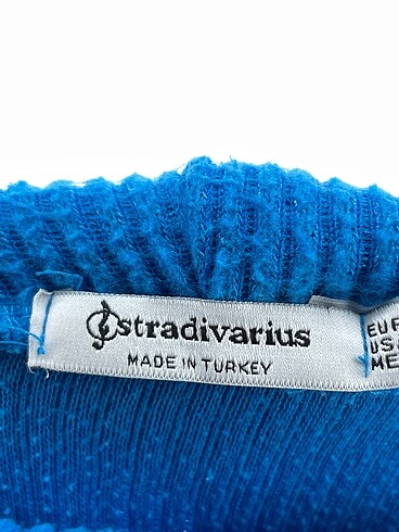 s Beden mavi Renk Stradivarius Kazak / Triko %70 İndirimli.