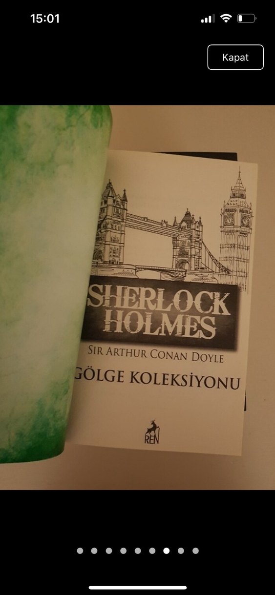 Sherlock Holmes Seti - Ren Yayınları 5 Kitap - Görsel 2