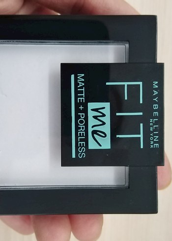 Maybelline New York Fit Me Matte+Poreless Pudra 90 Translucent - Görsel 4