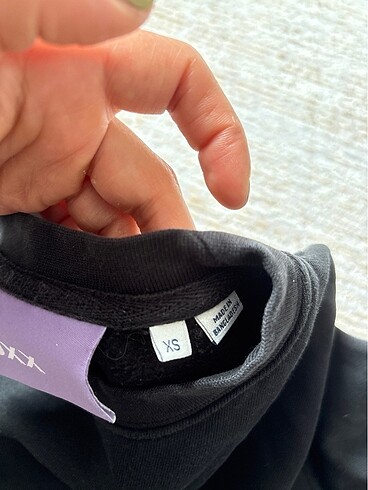 xs Beden JJXX Kadın Xs siyah sweatshirt