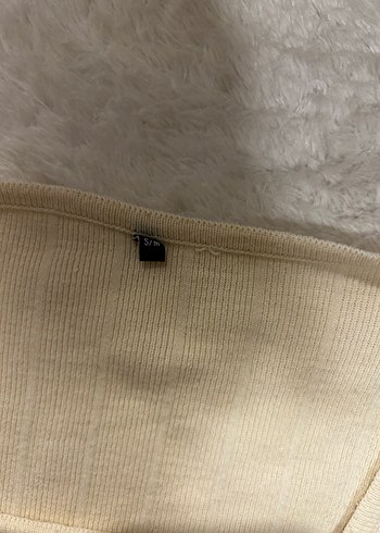 Bej Kadın Triko Uzun Kollu Kazak - Görsel 7