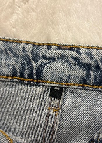 Kadın Kot Pantolon Metal Tokalı - Görsel 6