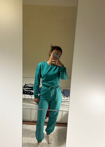 Kadın Rahat Kesim Eşofman Takımı - Görsel 3