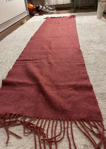 Koyu pembe atkı - Görsel 4