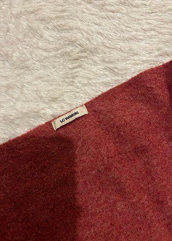 Koyu pembe atkı - Görsel 7