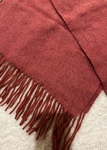 Koyu pembe atkı - Görsel 3