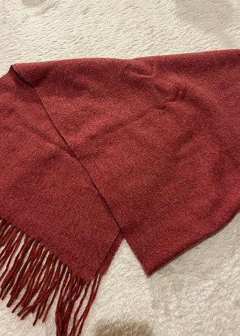 Koyu pembe atkı - Görsel 2