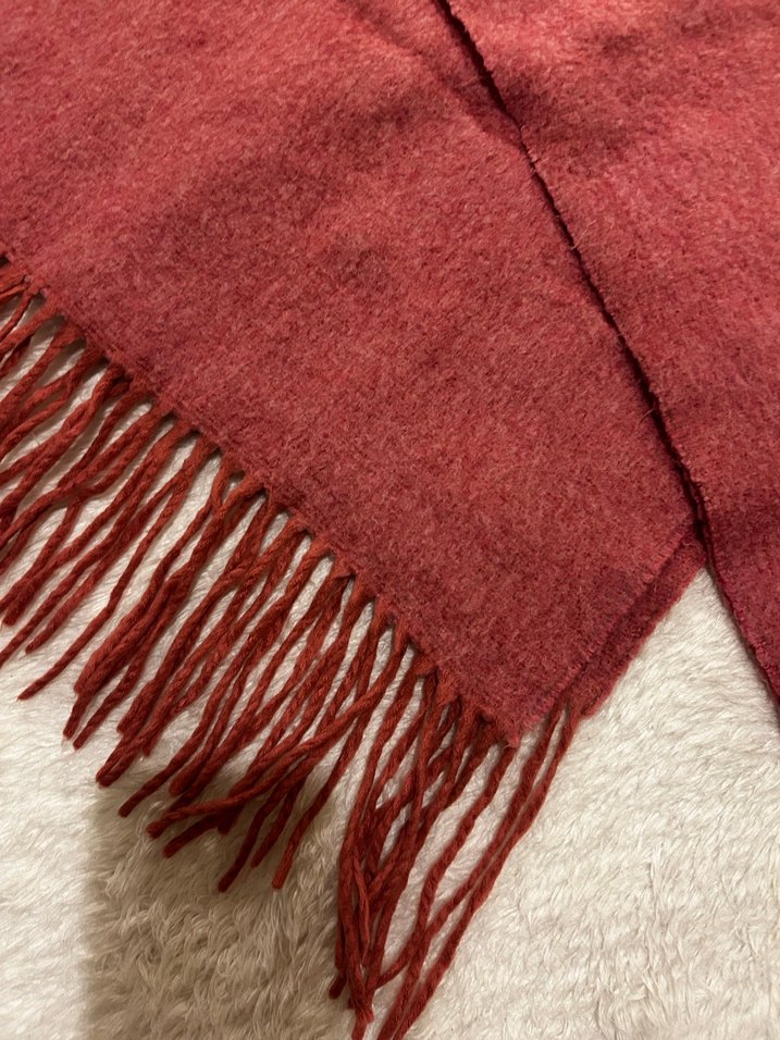 Koyu pembe atkı - Görsel 5