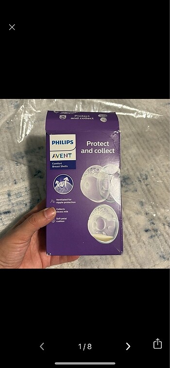 Philips avent göğüs kalkanı
