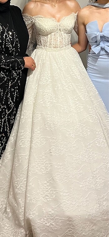 Helen model gelinlik - Görsel 8