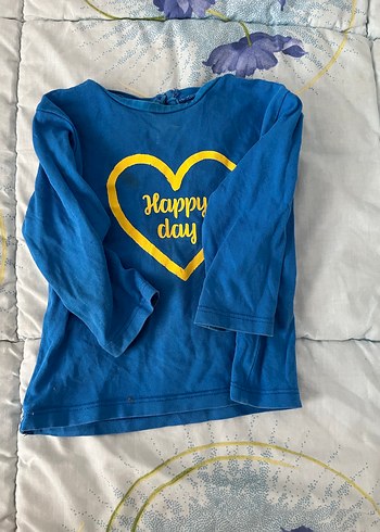 Kız Çocuk Gri Kısa Kollu Baskılı Tişört - Görsel 3