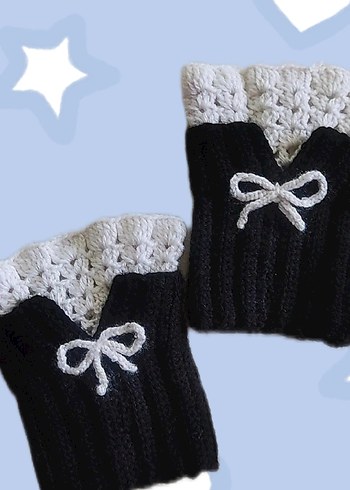 vintage eldiven kollok - Görsel 2