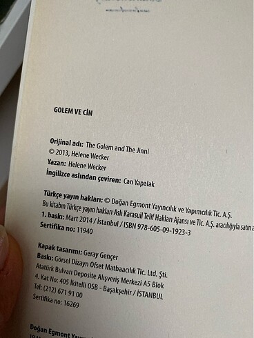  Beden Gölem ve cin