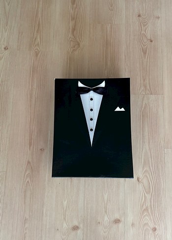 Beden Damat Smokin bohça kutulu set