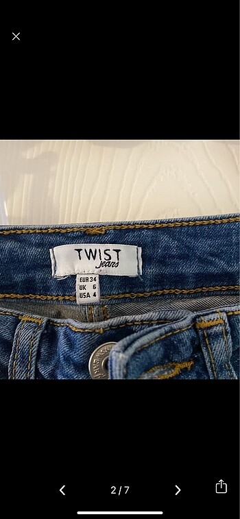 Twist TWİST PAÇA DETAYLI JEAN