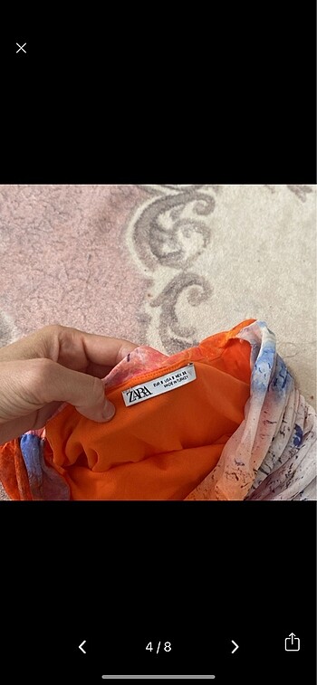 s Beden çeşitli Renk Zara ELBİSE SIFIR S