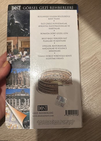  Beden Renk Roma Görsel Gezi Rehberi Kitabı