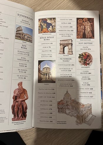  Beden Roma Görsel Gezi Rehberi Kitabı