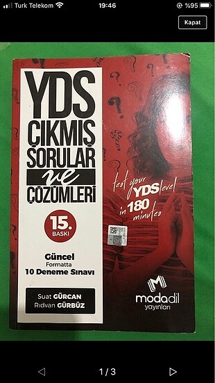 Yds çıkmış sorular