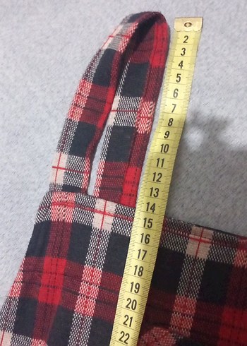 Kırmızı Ekose jile - Görsel 7