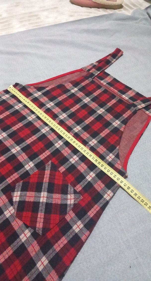 Kırmızı Ekose jile - Görsel 3