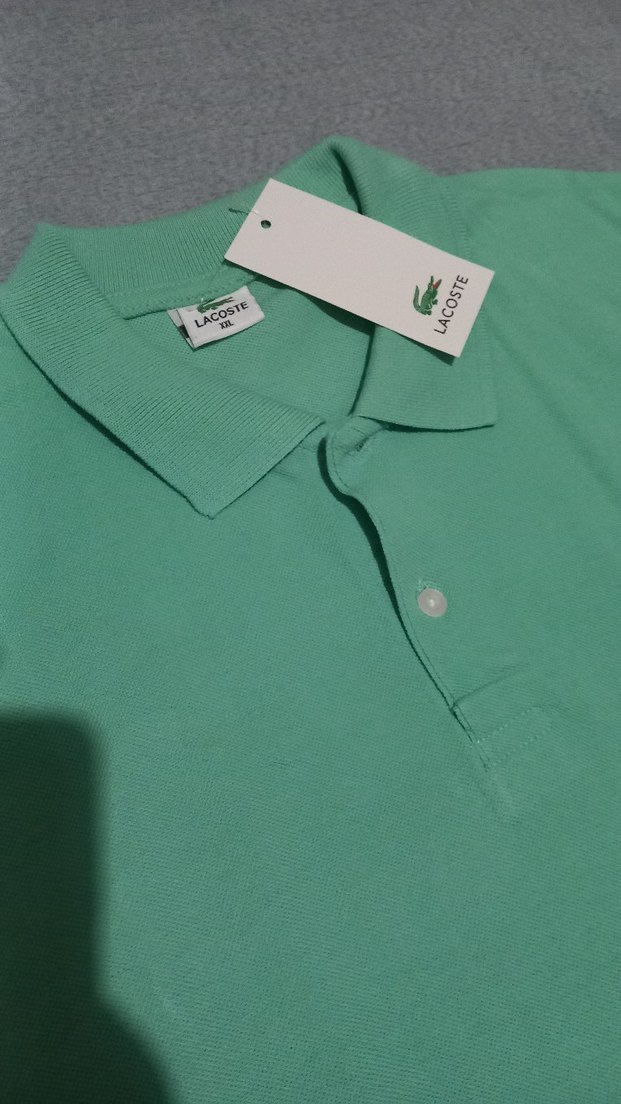 Yeşil Erkek Polo Tişört Kısa Kollu - Görsel 2