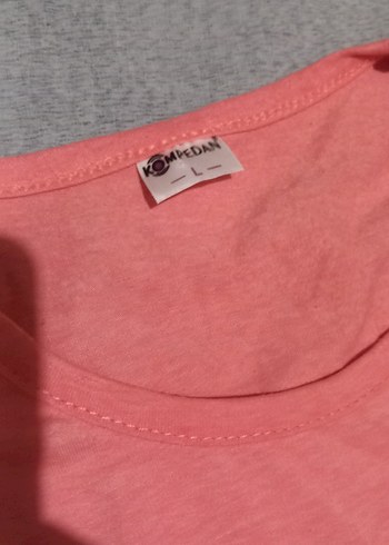 Kız Çocuk Pembe Pamuklu Baskılı Uzun Kollu Tişört - Görsel 3