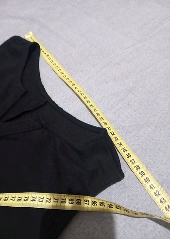 Siyah V Yakalı Kolsuz Midi Triko Elbise - Görsel 4