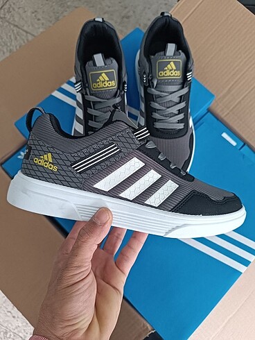 Adidas Erkek Gri Spor ayakkabı