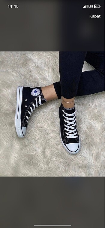 37 numara converse