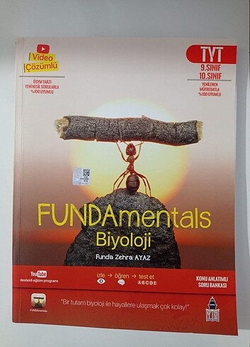 FUNDAmentals TYT BİYOLOJİ SORU BANKASI 