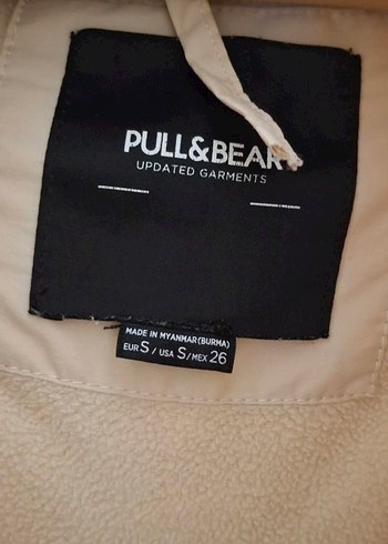 Pull&bear Kadın Kışlık oversize Mont - Görsel 3