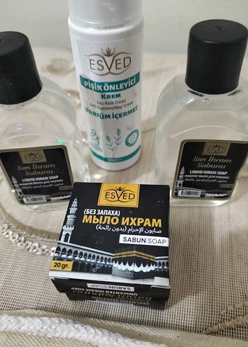 ihram seti ve boyun çantası - Görsel 2