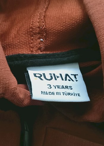 Kahverengi Kapüşonlu  Sweatshirt - Görsel 4