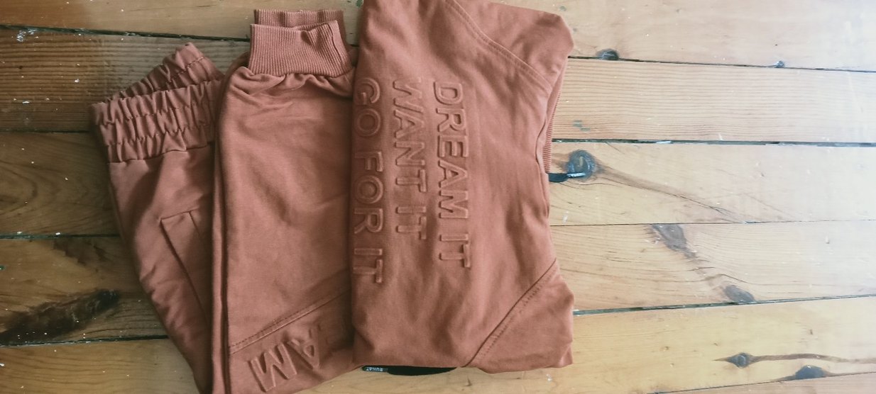 Kahverengi Kapüşonlu  Sweatshirt - Görsel 3