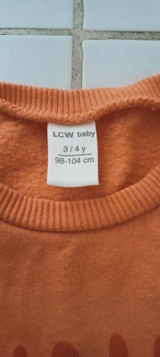 Erkek Çocuk Kahverengi Baskılı Sweatshirt - Görsel 3