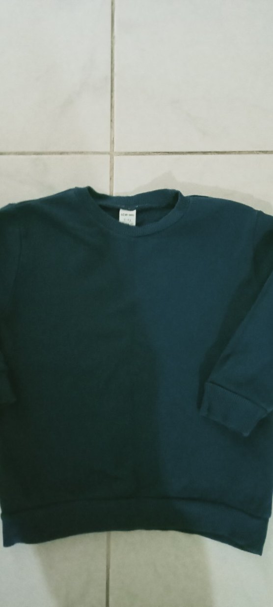 Kadın Lacivert Basic Sweatshirt - Görsel 2