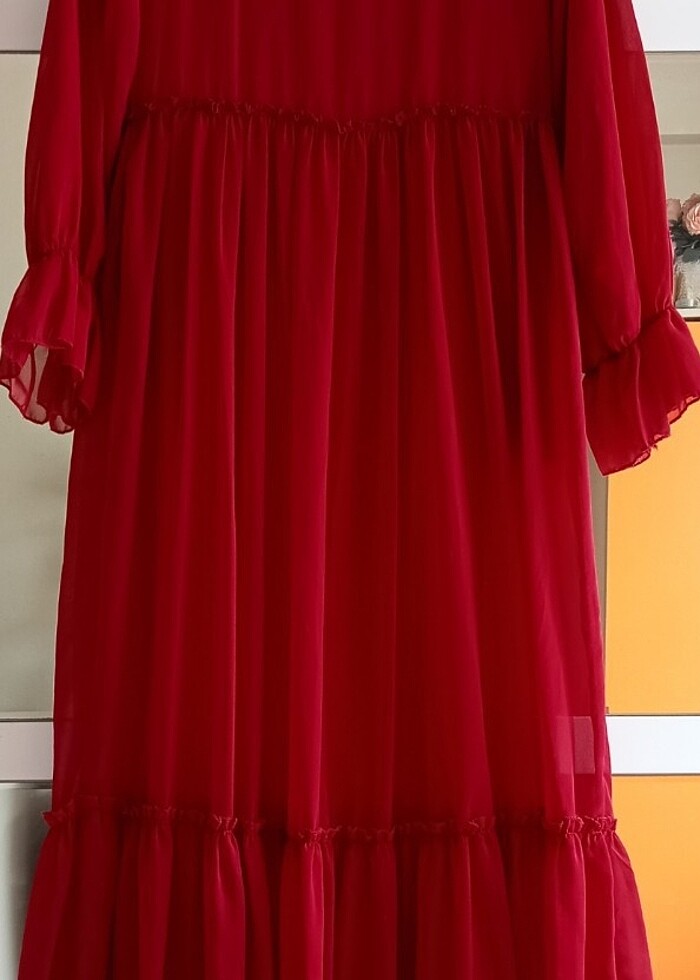 Güzel şık elbise - Görsel 4