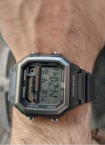  Beden Orjinal Casio WS-1600H-1AVDF