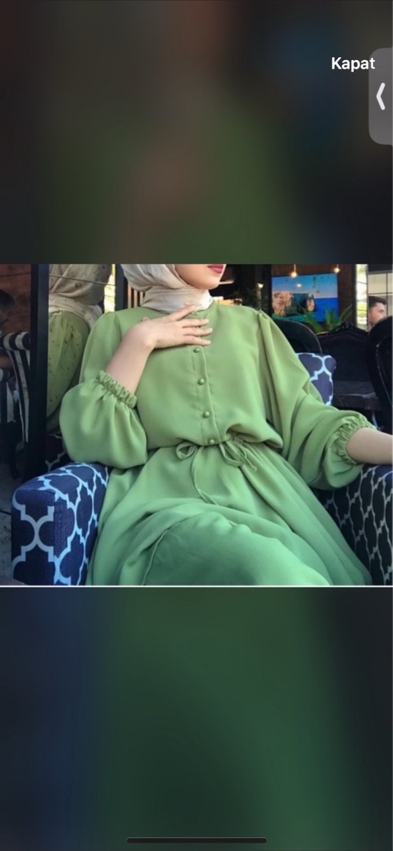 Kemerli Uzun Kollu Haki Kadın Takım - Görsel 3