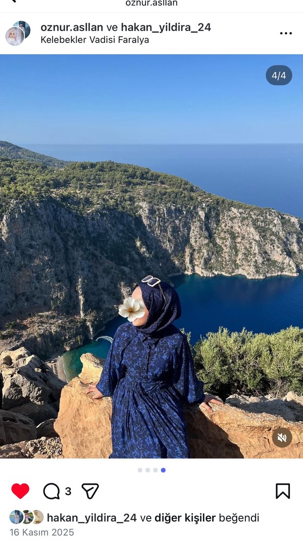 Lacivert elbise - Görsel 2