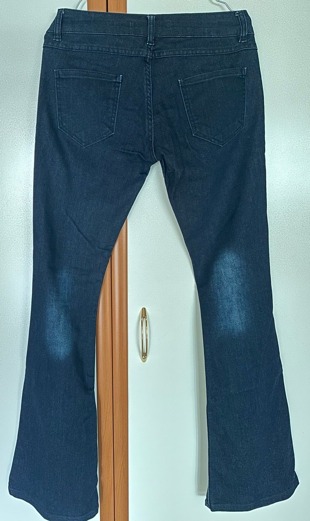 İspanyol Paça Jean Pantolon - Görsel 3