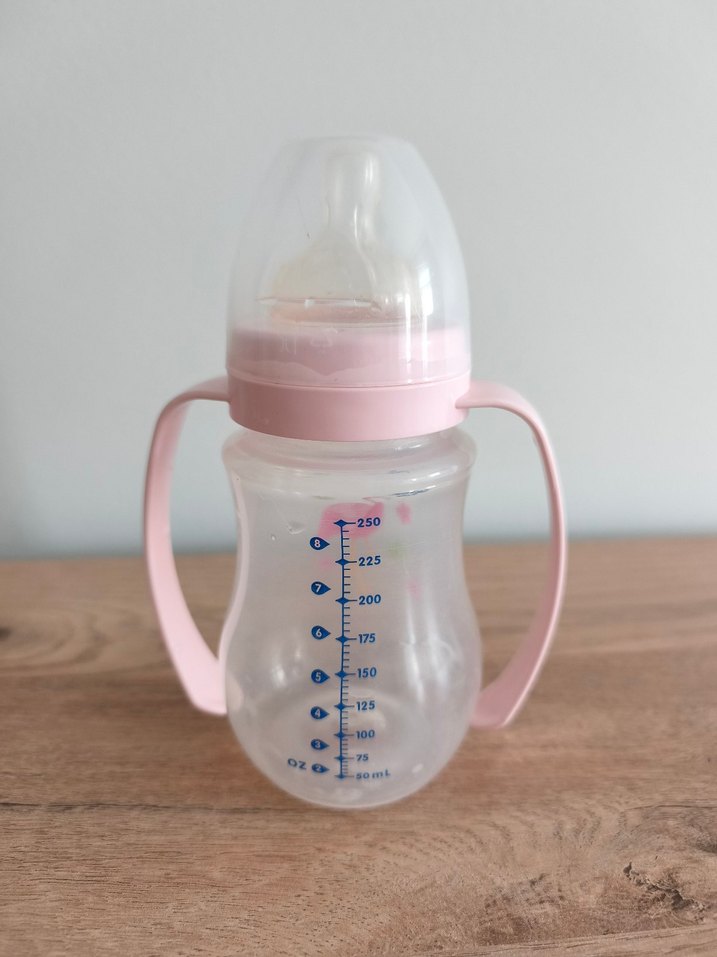 Pembe Bebek Biberonu Flamingo Desenli - Görsel 3