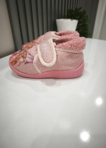 Kız Çocuk Pembe Sıcak Ev Terliği - Görsel 5